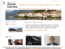 Tablet Screenshot of davideguerrera.com